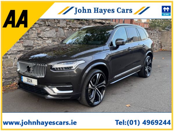 Volvo XC90 Estate, Petrol Plug-in Hybrid, 2024, Grey