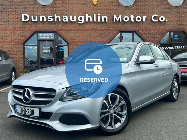 Mercedes-Benz C-Class Saloon, Petrol, 2017, Grey