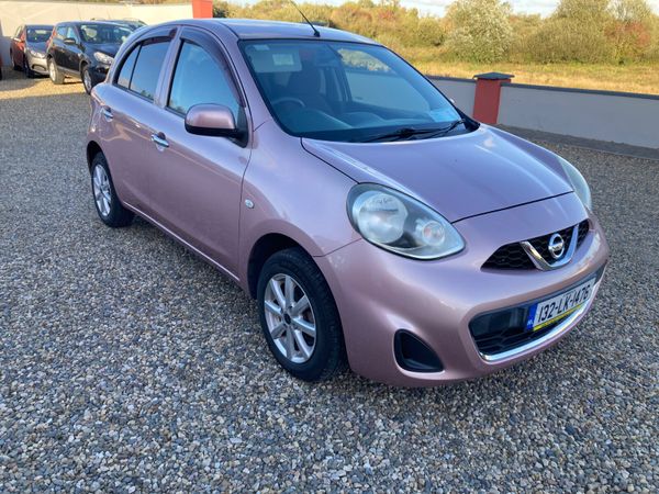 Nissan March Hatchback, Petrol, 2013, Pink