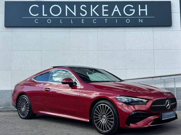 Mercedes-Benz CLE Coupe, Petrol Plug-in Hybrid, 2024, Red