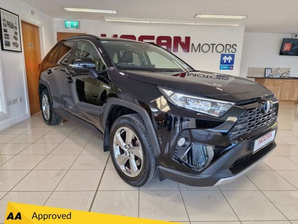 Toyota RAV4 Estate, Hybrid, 2021, Black