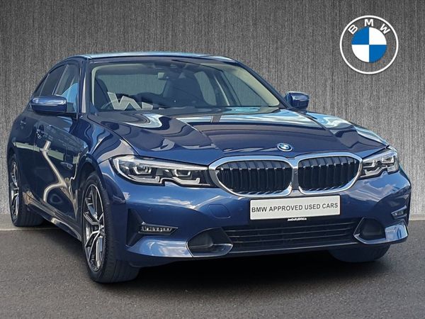 BMW 3-Series Saloon, Petrol Plug-in Hybrid, 2022, Blue