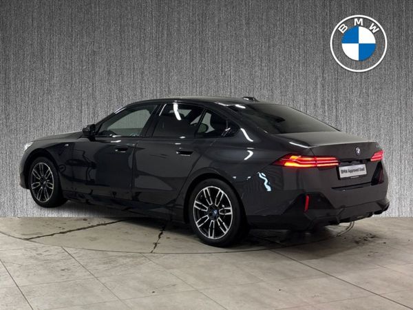 BMW 5-Series Saloon, Petrol Plug-in Hybrid, 2024, Grey