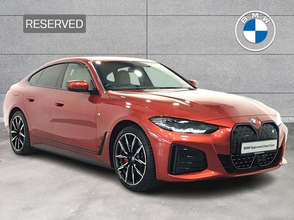 BMW i4 Hatchback, Electric, 2025, Orange