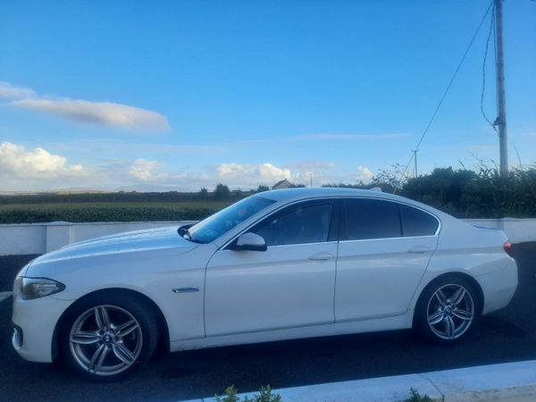 BMW 5-Series Saloon, Diesel, 2016, White