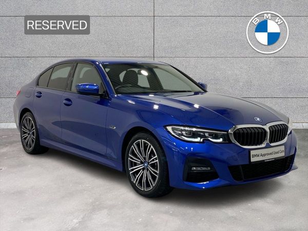 BMW 3-Series Saloon, Petrol Plug-in Hybrid, 2021, Blue