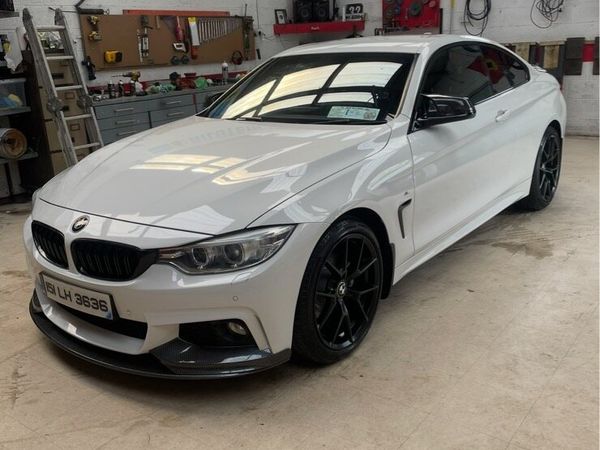 BMW 4-Series Coupe, Diesel, 2015, White