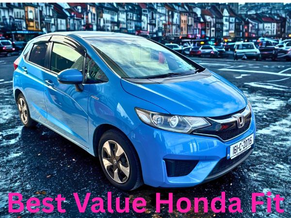 Honda Fit Hatchback, Petrol Hybrid, 2016, Blue
