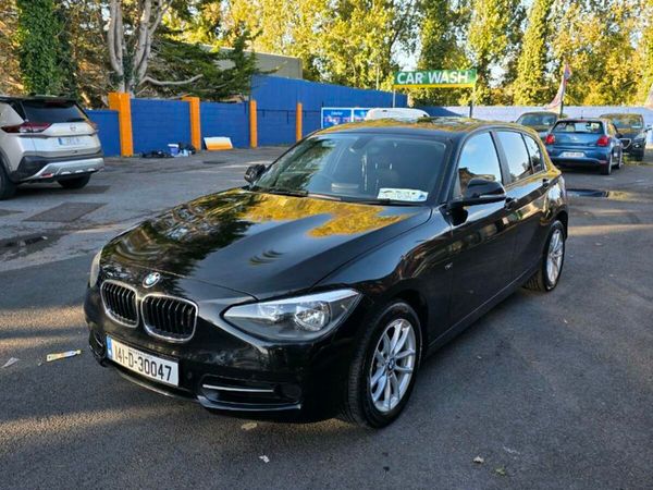 BMW 1-Series Hatchback, Diesel, 2014, Black