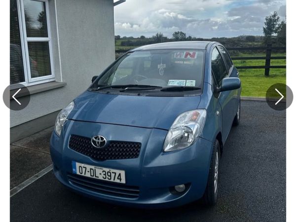 Toyota Yaris Hatchback, Petrol, 2007, Blue
