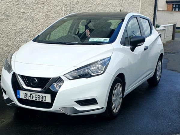 Nissan Micra Hatchback, Petrol, 2019, White