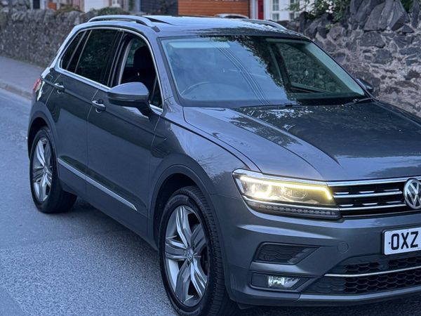 Volkswagen Tiguan SUV, Diesel, 2018, Grey