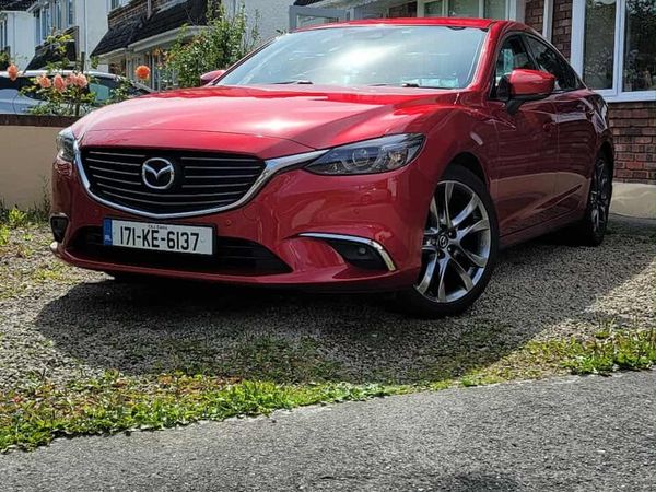 Mazda Mazda6 Saloon, Petrol, 2017, Red