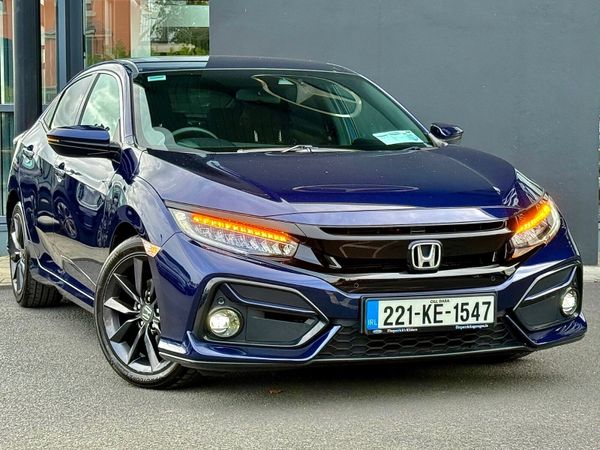 Honda Civic Hatchback, Petrol, 2022, Blue