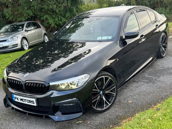 BMW 5-Series Saloon, Diesel, 2019, Black