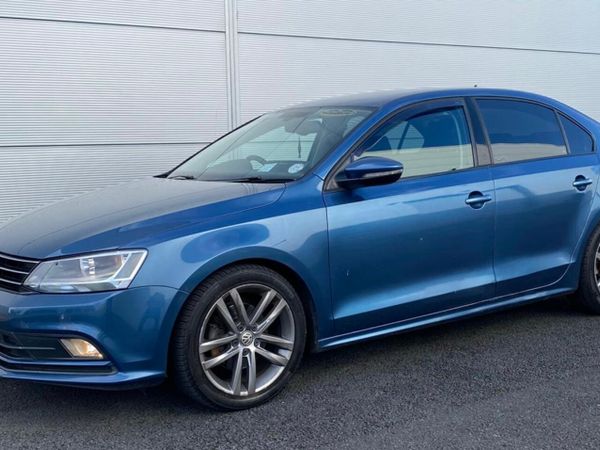 Volkswagen Jetta Saloon, Diesel, 2017, Blue