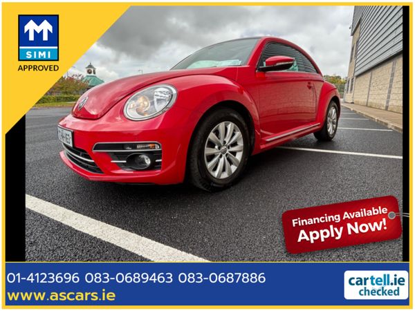 Volkswagen Beetle Hatchback, Diesel, 2017, Red