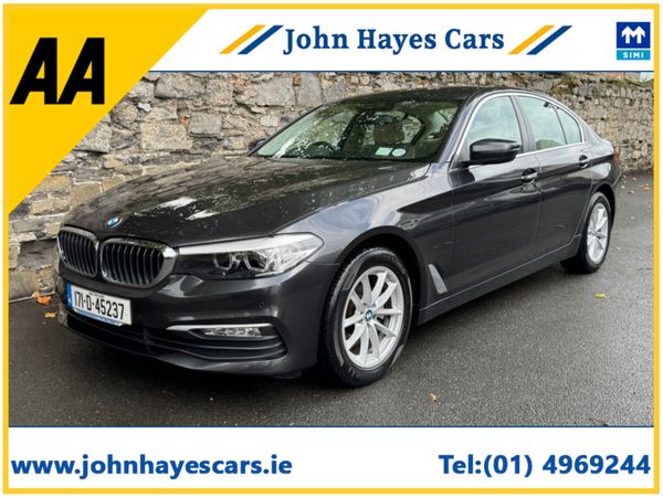 BMW 5-Series Saloon, Diesel, 2017, Grey