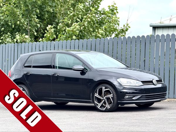 Volkswagen Golf Hatchback, Diesel, 2018, Black