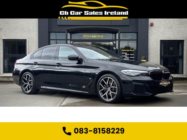 BMW 5-Series Saloon, Diesel Hybrid, 2022, Black