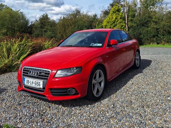 Audi A4 Saloon, Diesel, 2008, Red