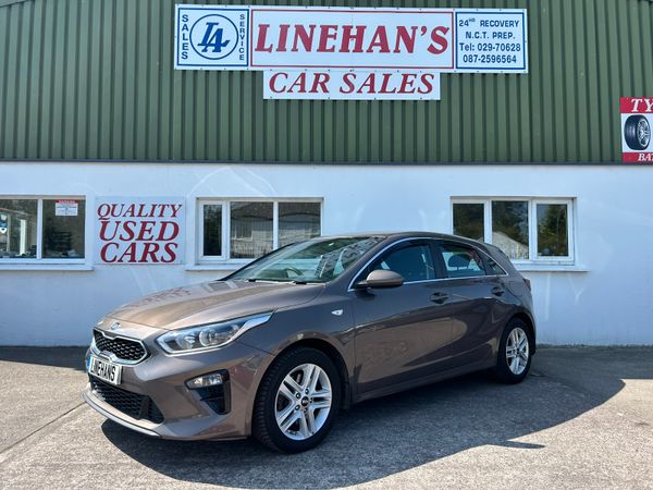 Kia Ceed Hatchback, Petrol, 2019, Brown