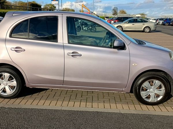 Nissan March Hatchback, Petrol, 2013, Purple
