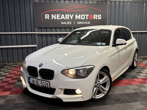 BMW 1-Series Hatchback, Diesel, 2014, White
