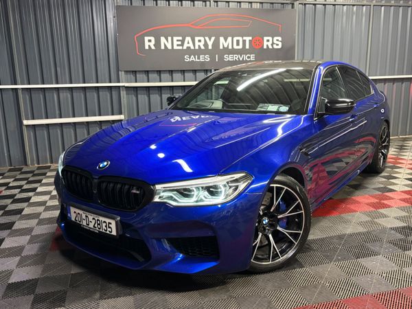 BMW M5 Saloon, Petrol, 2020, Blue