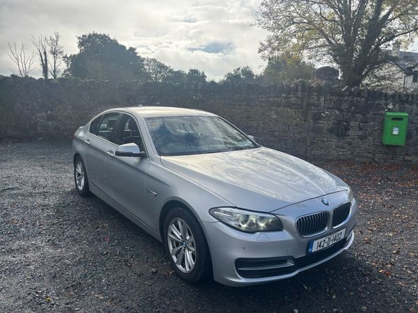 BMW 5-Series Saloon, Diesel, 2014, Silver