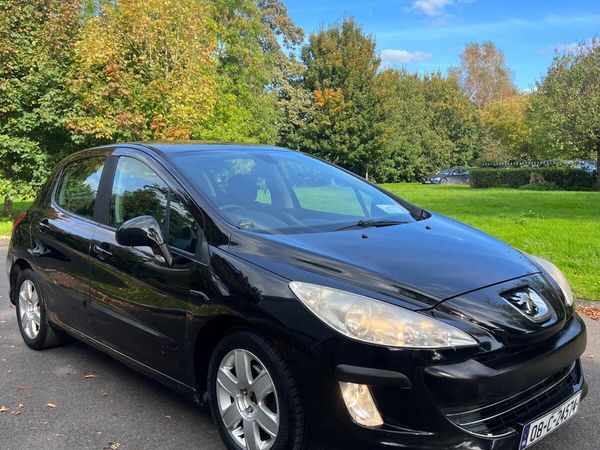 Peugeot 308 Hatchback, Diesel, 2008, Black