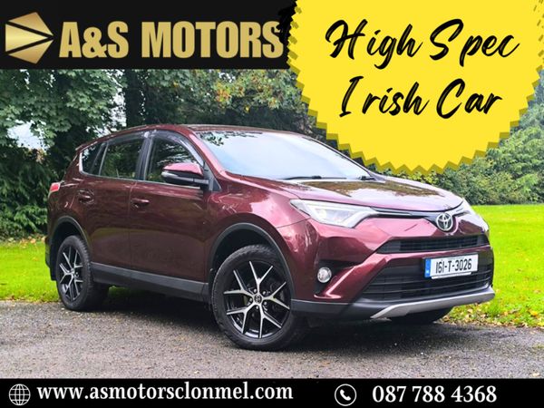 Toyota RAV4 SUV, Diesel, 2016, Red