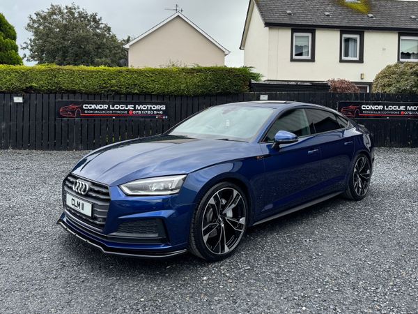 Audi A5 Hatchback, Diesel, 2017, Blue