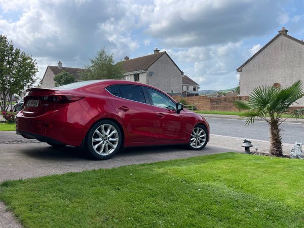 Mazda Mazda3 Saloon, Petrol, 2016, Red