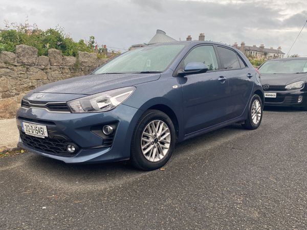 Kia Rio Hatchback, Petrol, 2021, Blue