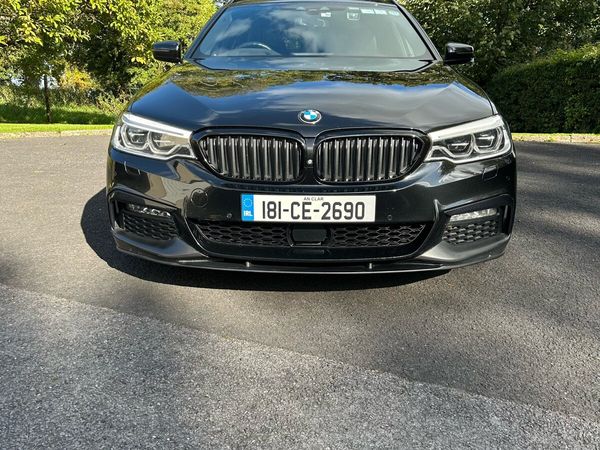 BMW 5-Series Estate, Diesel, 2018, Black