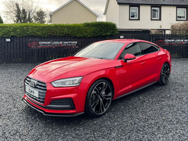 Audi A5 Hatchback, Diesel, 2017, Red