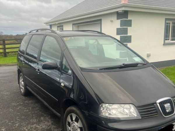 SEAT Alhambra MPV, Diesel, 2010, Black