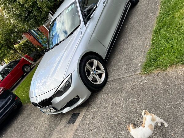 BMW 3-Series Saloon, Diesel, 2014, Silver