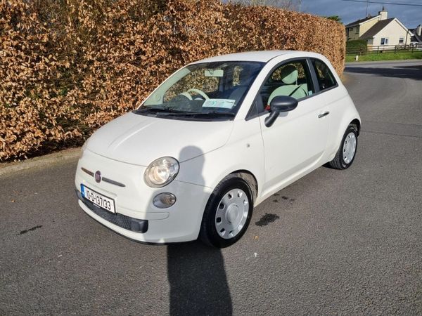 Fiat 500 Hatchback, Petrol, 2010, White