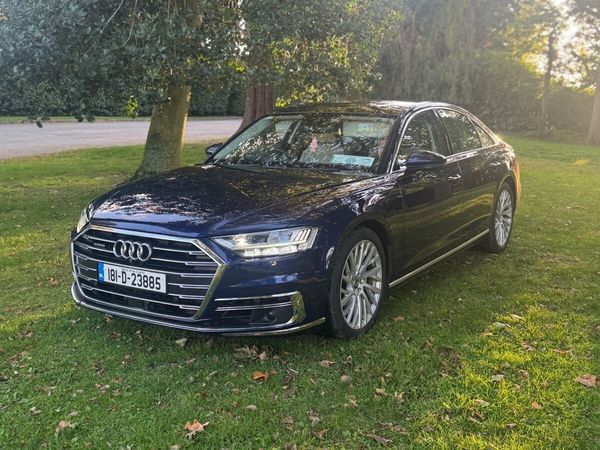 Audi A8 Saloon, Diesel, 2018, Blue