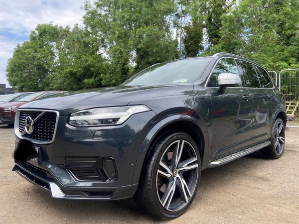 Volvo XC90 SUV, Petrol Plug-in Hybrid, 2020, Black