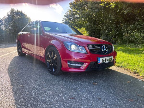 Mercedes-Benz C-Class Saloon, Diesel, 2012, Red