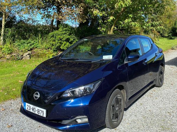 Nissan Leaf Hatchback, Electric, 2023, Blue