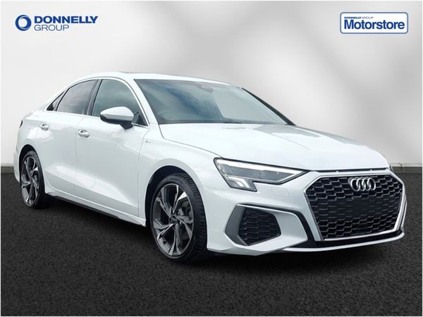 Audi A3 Saloon, Petrol, 2022, White
