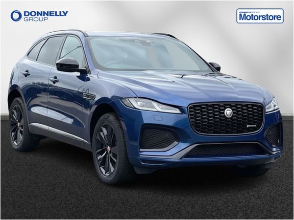 Jaguar F-Pace Estate, Petrol Hybrid, 2022, Blue