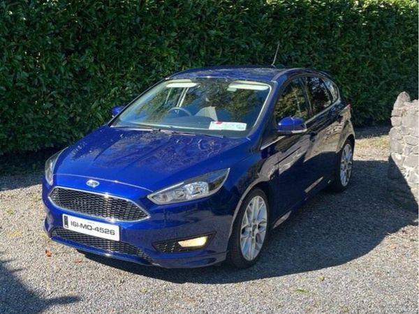 Ford Focus Hatchback, Petrol, 2016, Blue