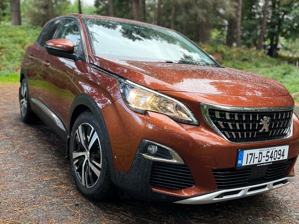 Peugeot 3008 SUV, Diesel, 2017, Red