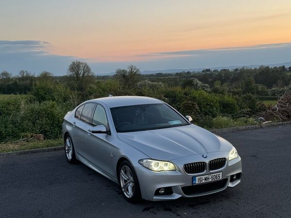 BMW 5-Series Saloon, Diesel, 2015, Silver