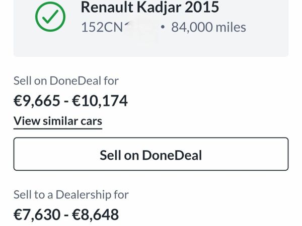 Renault Kadjar SUV, Diesel, 2015, Blue
